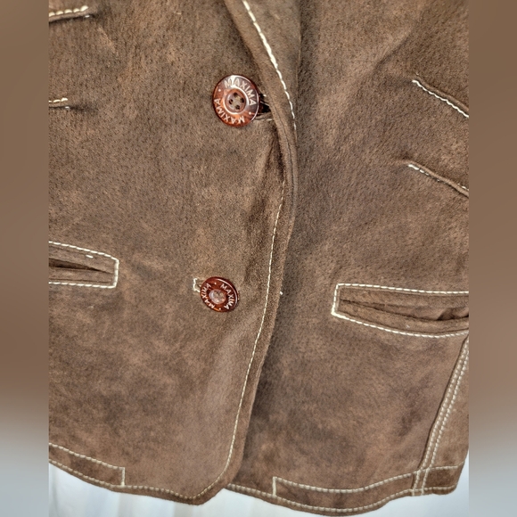 Wilsons Leather Brown Suede Jacket - Picture 6 of 17